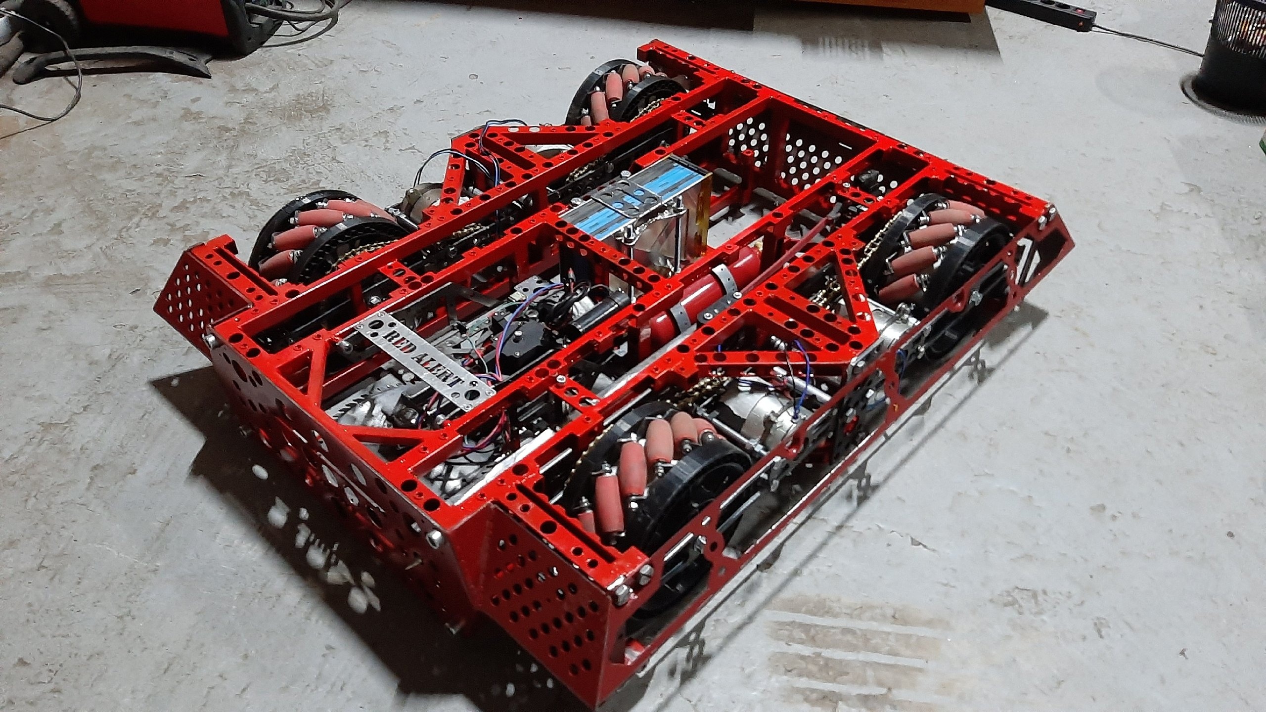 Competitor "Red Alert" at Bitva Robotov 2023 Qualifier B