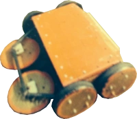 Competitor "Disc-struction" at FRA UK Championships 2011: Robots Extreme Wars Live @ The O₂