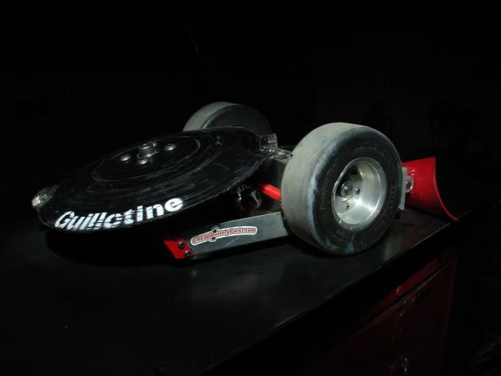 Competitor "Guillotine" at Combots Cup VI