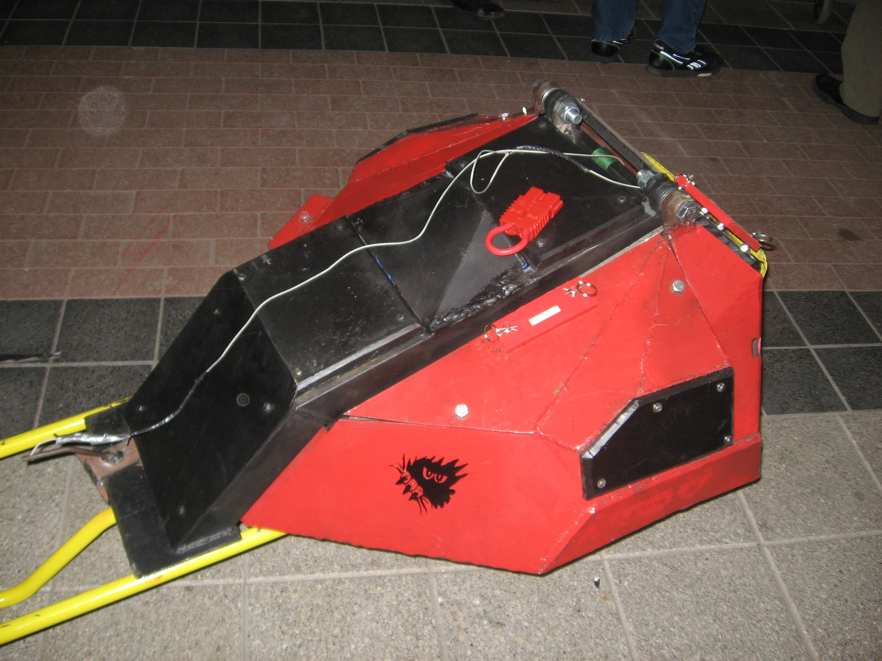 Competitor "Disturbed" at FRA UK Championships 2011: Robots Extreme Wars Live @ The O₂