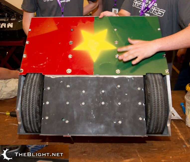 Competitor "Ouagadougou" at RoboGames 2012