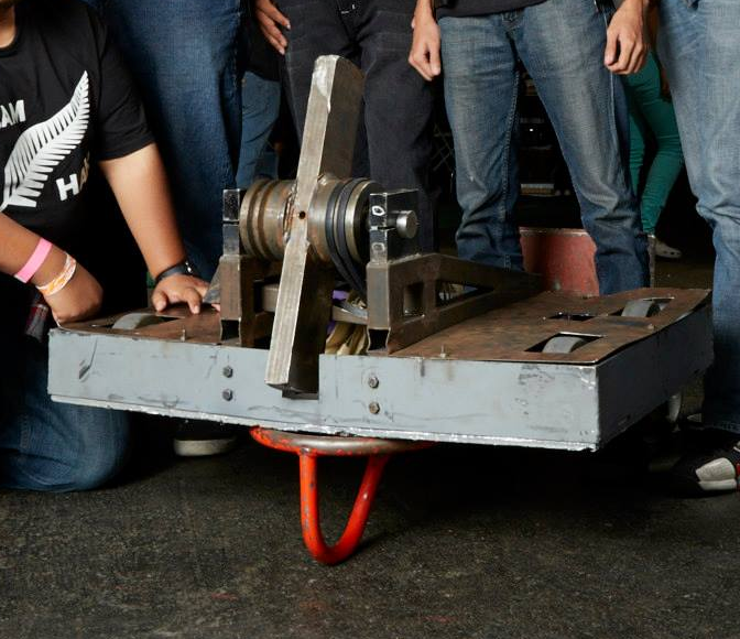 Competitor "Haka Ka Mate" at RoboGames 2013